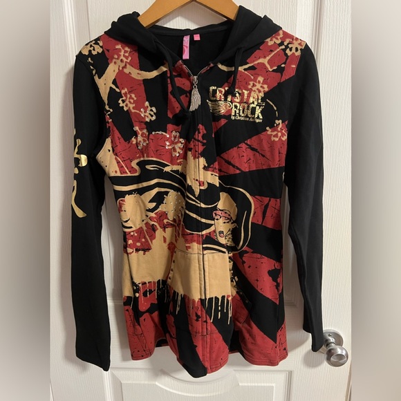 Crystal Rock (Ed Hardy) daughters line sweater - Picture 2 of 7